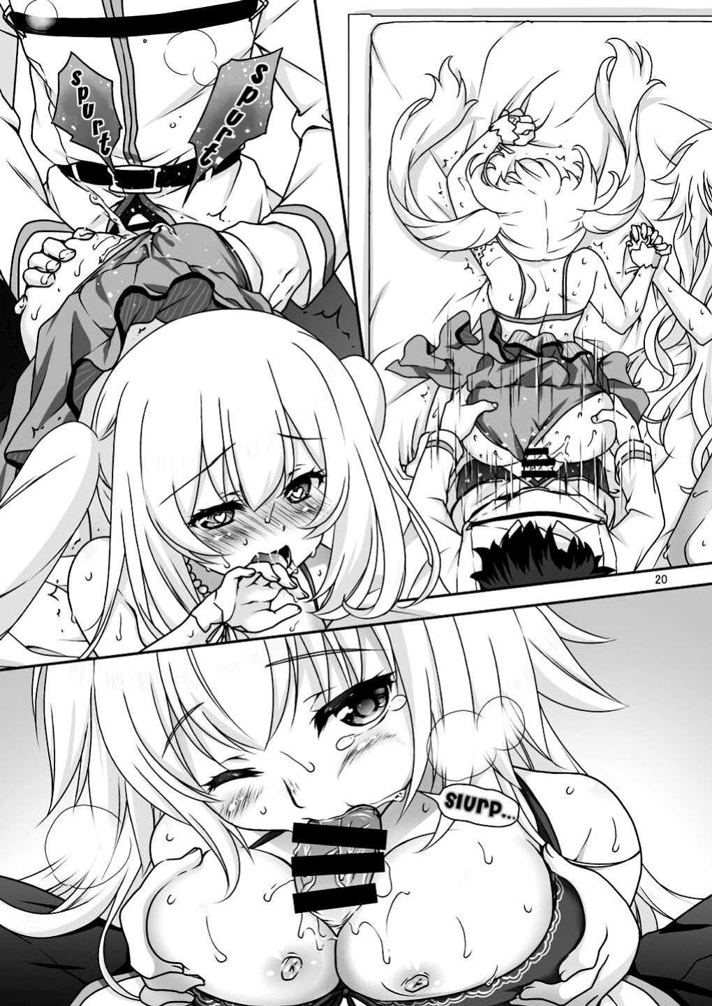 [Marimo-ya (Mori Marimo)] Jeanne & Marie Mizugi de Gohoushi | Jeanne's & Marie's Swimsuit Service (Fate/Grand Order) [Lakshmi-Translations]