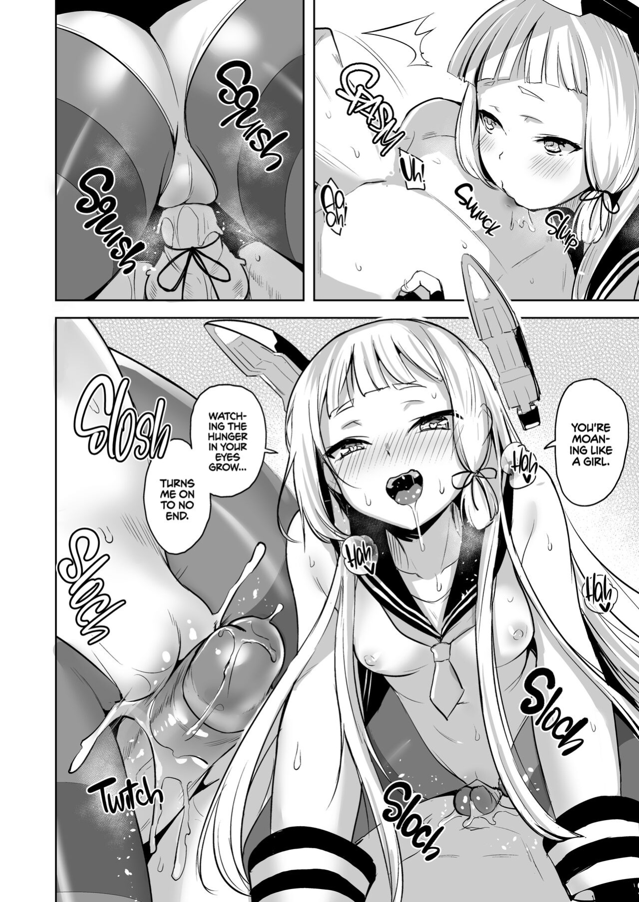 [Namanamago (Shiba Nanasei)] Chotto S na Murakumo to Kekkyoku Ichatsuku Hon | A Lil’ Bit Sadistic Murakumo Has Her Fun With Admiral (Kantai Collection -KanColle-)
