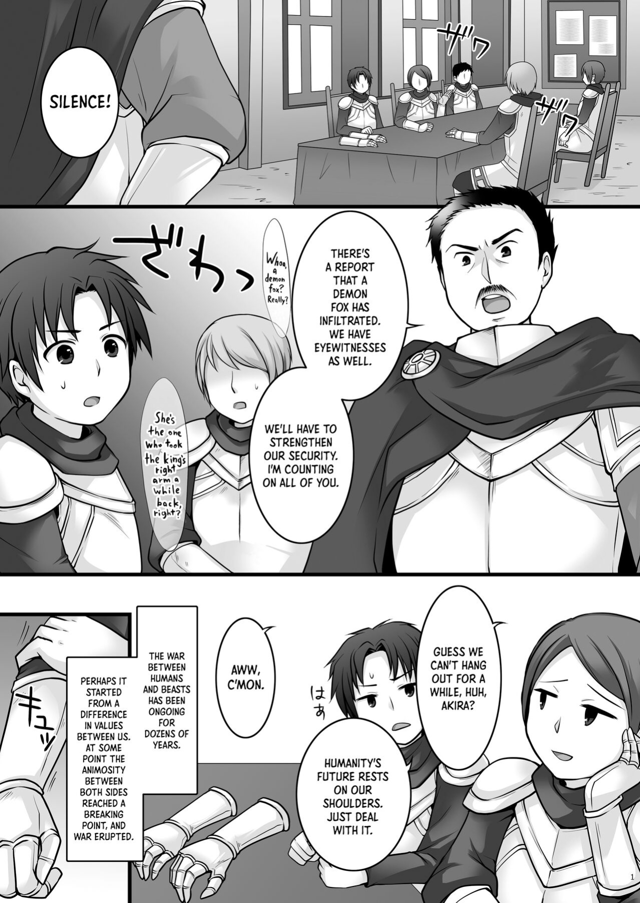 [Chabatake ni Haeta Takenoko (Kuratsuka Riko, Iga Senpuki)] Ippan Heishi Akira ga Shitennou Tamamo wo Tsukaima ni Dekita Wake | How The Common Footsoldier Akira Made Tamamo of the Great Four Into His Familiar