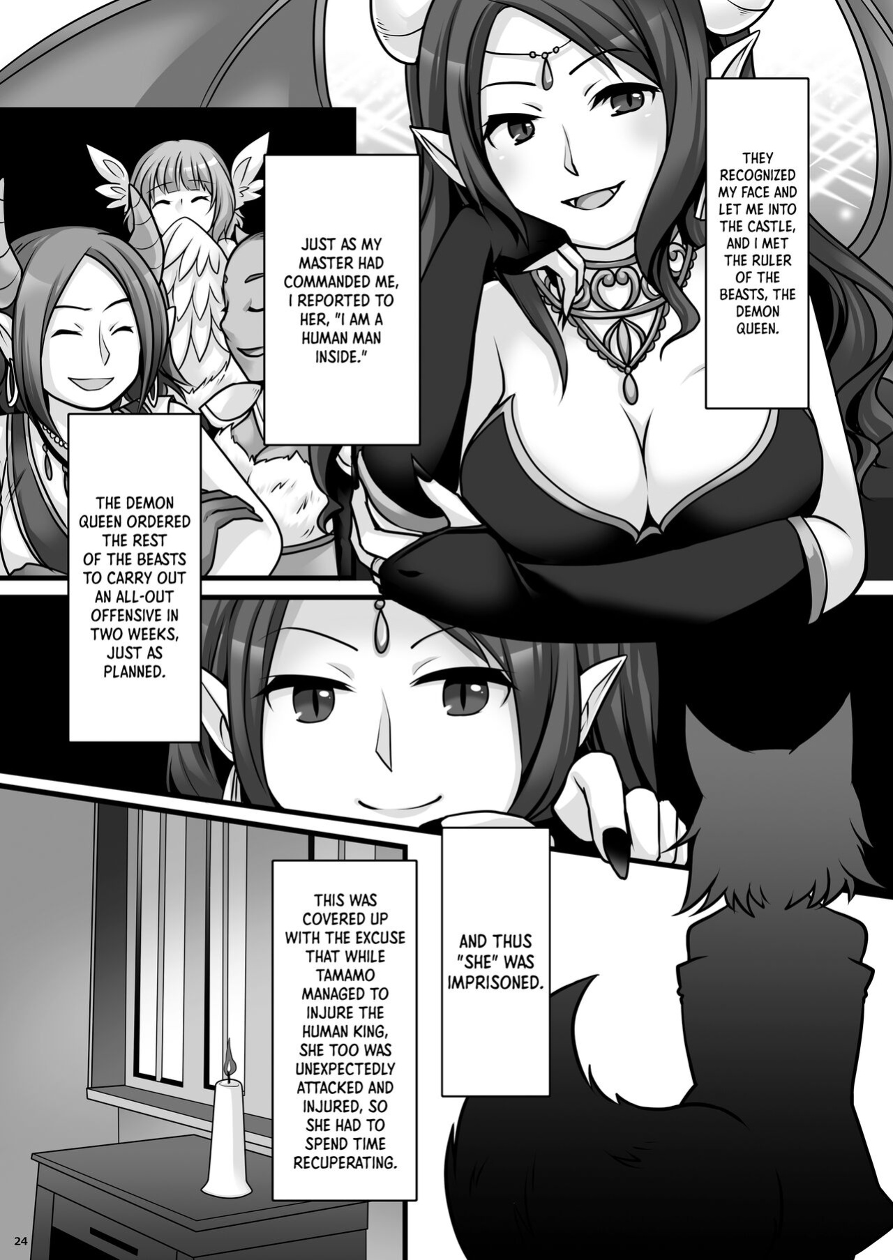 [Chabatake ni Haeta Takenoko (Kuratsuka Riko, Iga Senpuki)] Ippan Heishi Akira ga Shitennou Tamamo wo Tsukaima ni Dekita Wake | How The Common Footsoldier Akira Made Tamamo of the Great Four Into His Familiar