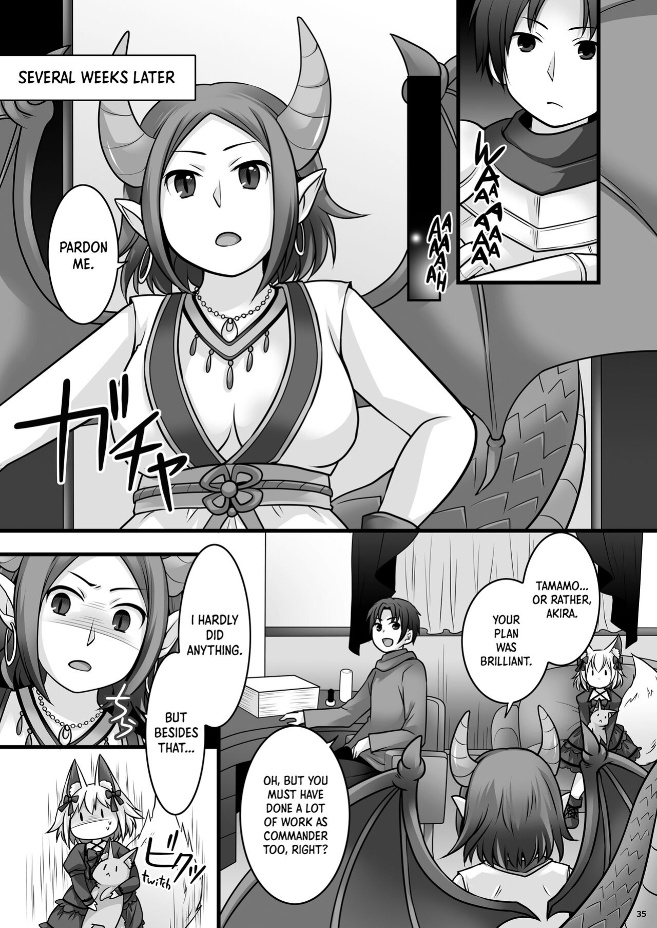 [Chabatake ni Haeta Takenoko (Kuratsuka Riko, Iga Senpuki)] Ippan Heishi Akira ga Shitennou Tamamo wo Tsukaima ni Dekita Wake | How The Common Footsoldier Akira Made Tamamo of the Great Four Into His Familiar
