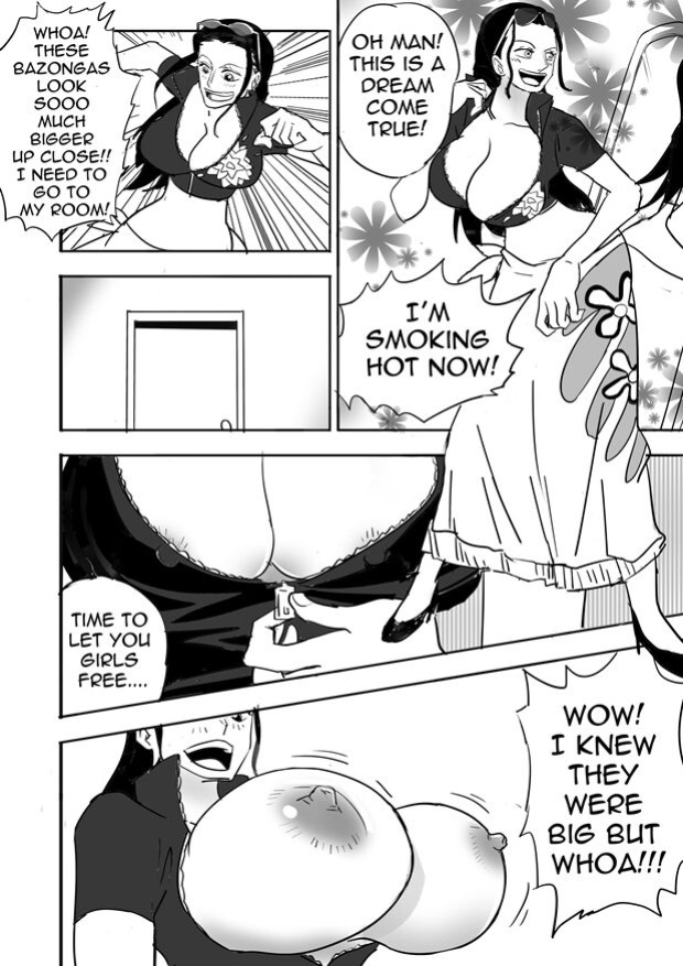 Nico Robin Body Swap Experience (One Piece)
