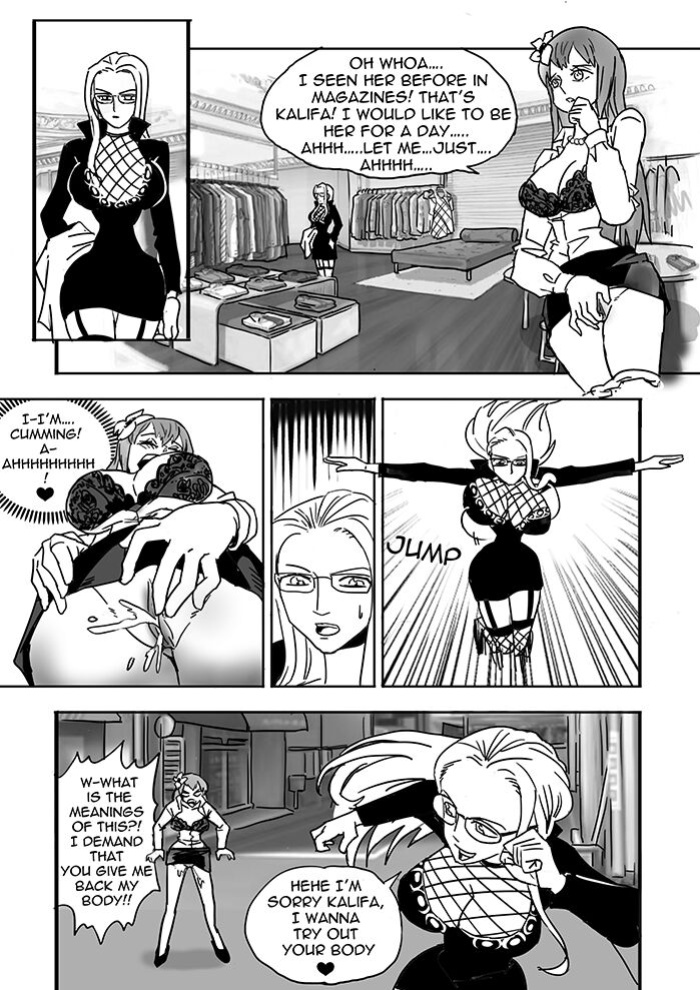Nico Robin Body Swap Experience (One Piece)