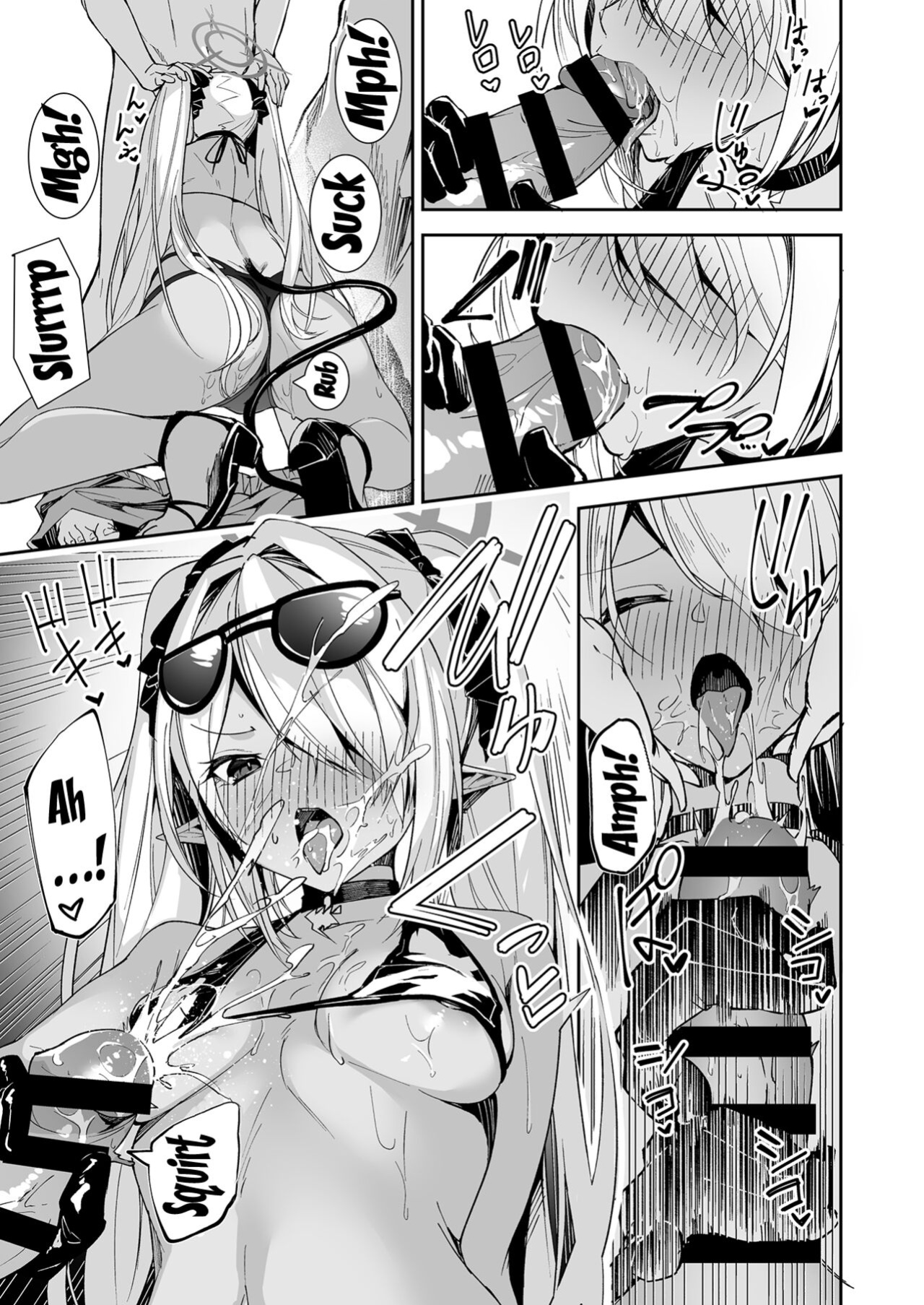 Mizugi Iori Mini Manga | Swimsuit Iori Mini Manga (Blue Archive)