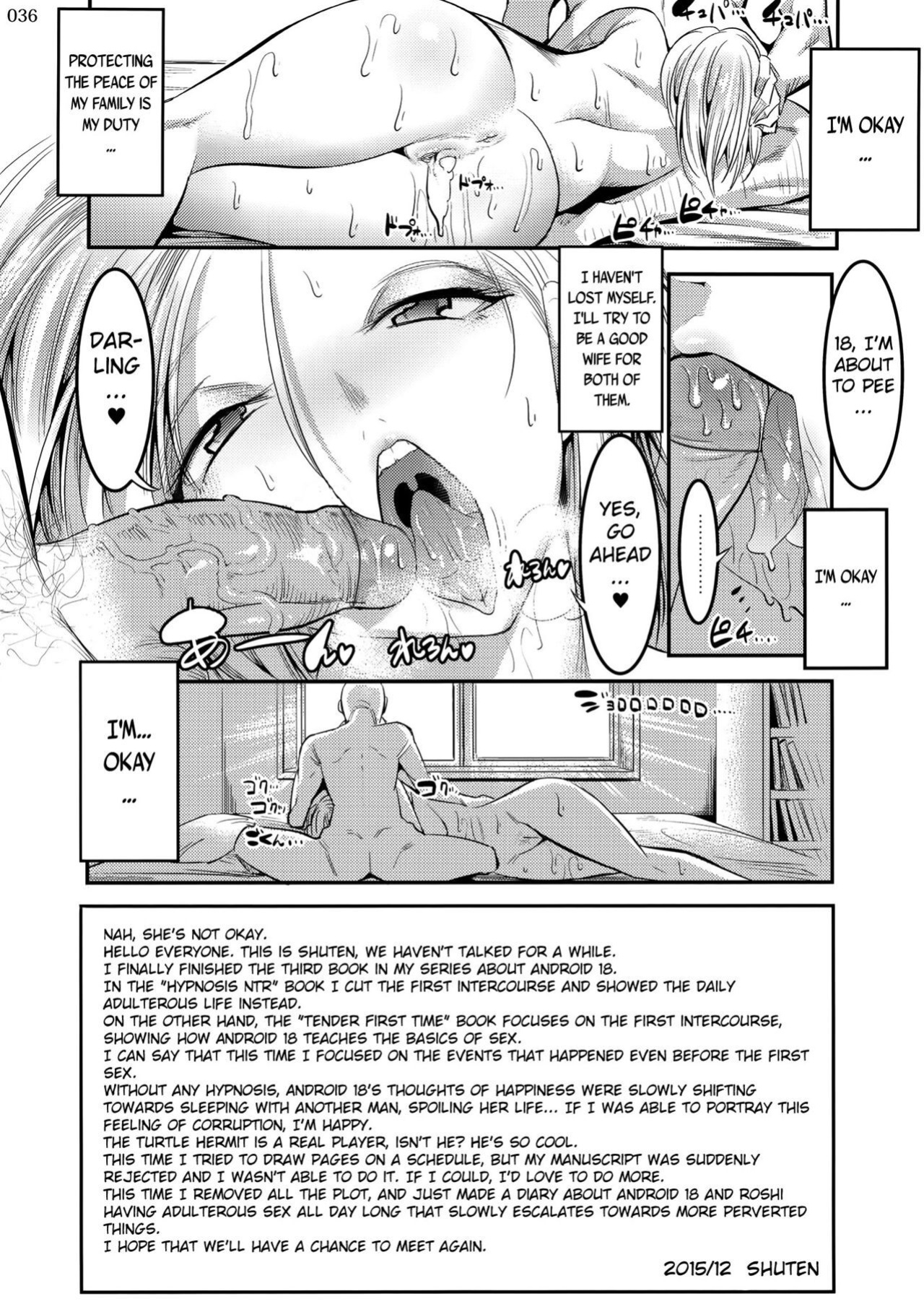 [Kaientai (Shuten Douji)] Hiru wa Krillin no Tsuma (Dragon Ball Z)