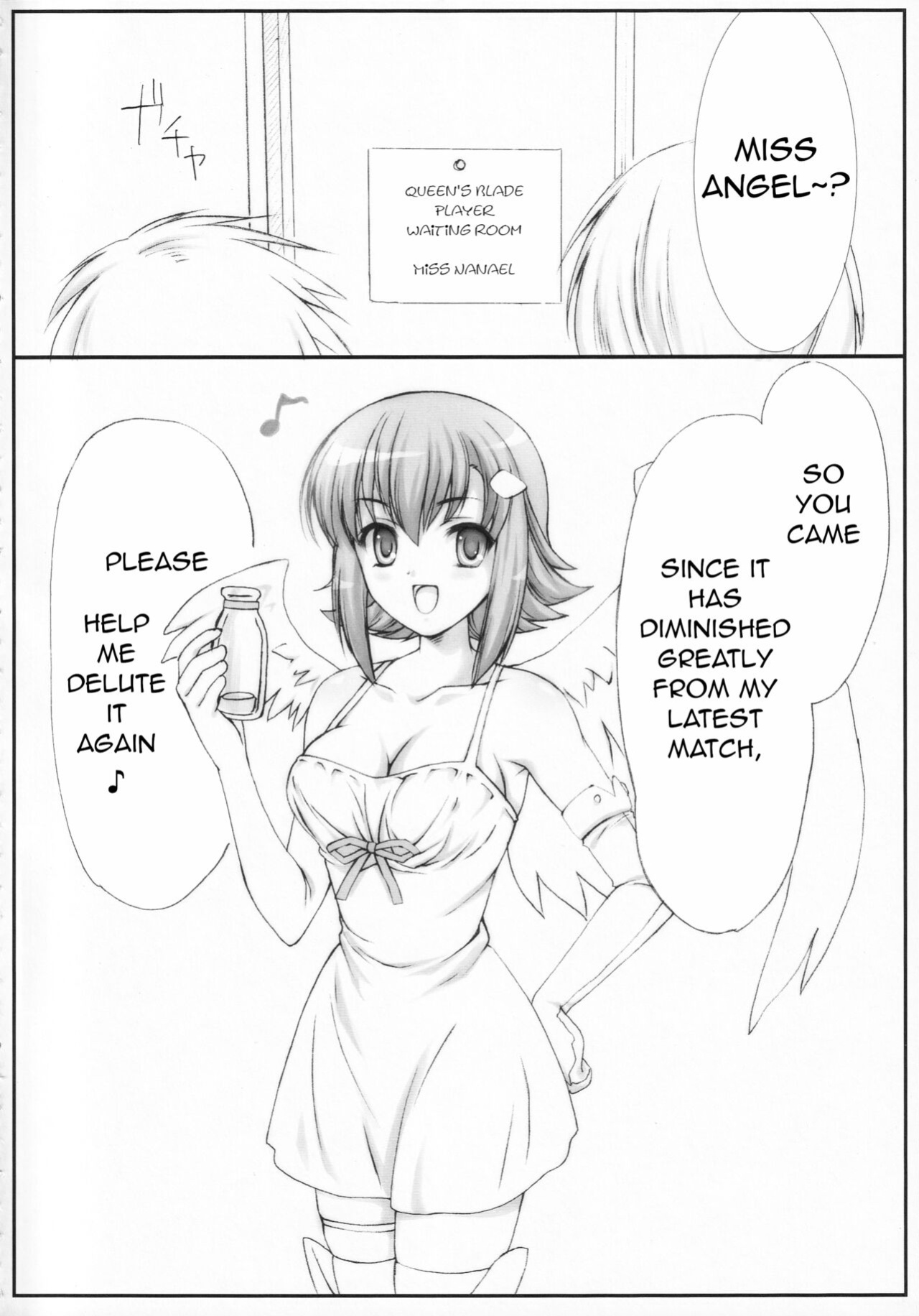 (Kyonyuukko 7) [Nishiogi Koubou (Kenmochi Ena)] Mizutama Tenshi | Polka Dots Angel (Queen's Blade)