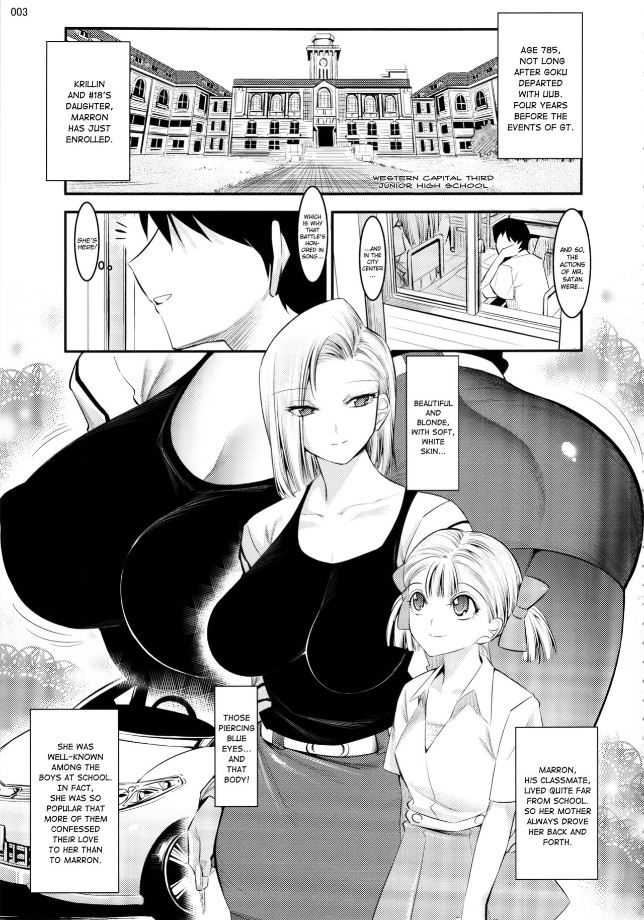 [Kaientai (Shuten Douji)] 18-gou ga Yasashiku Fudeoroshi Shite Kureru Hon | Tender First Time With Android 18 (Dragon Ball Z)