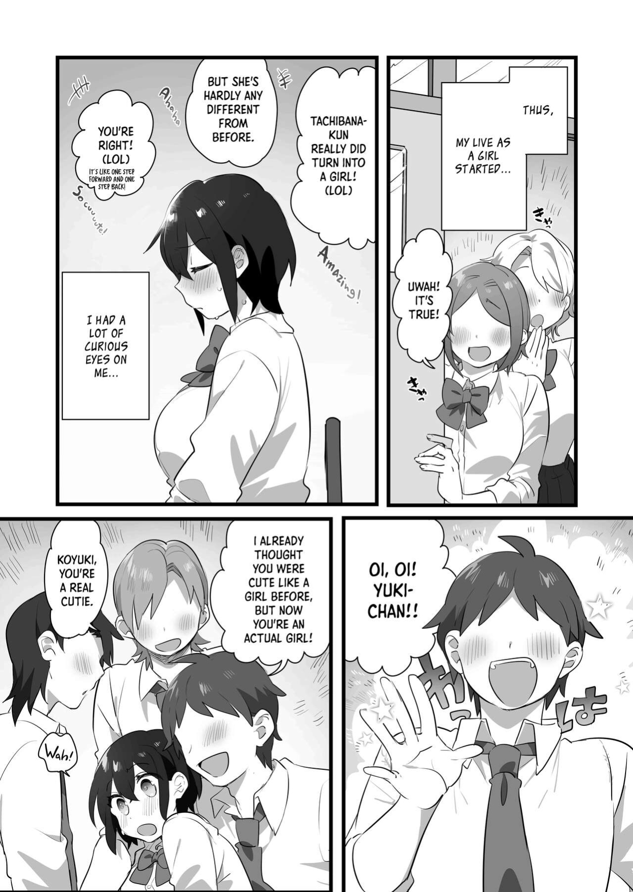 [Misaki (Ousato Notsuwa)] Suki de Onnanoko ni Natta Wakejanai!... Noni | I Didn't Become a Girl Because I Wanted to! And Yet...