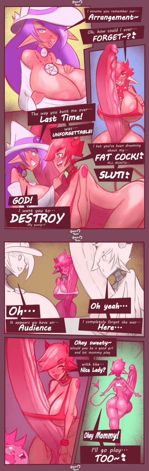 The Kinky Kauldron + Extra miscellaneous art