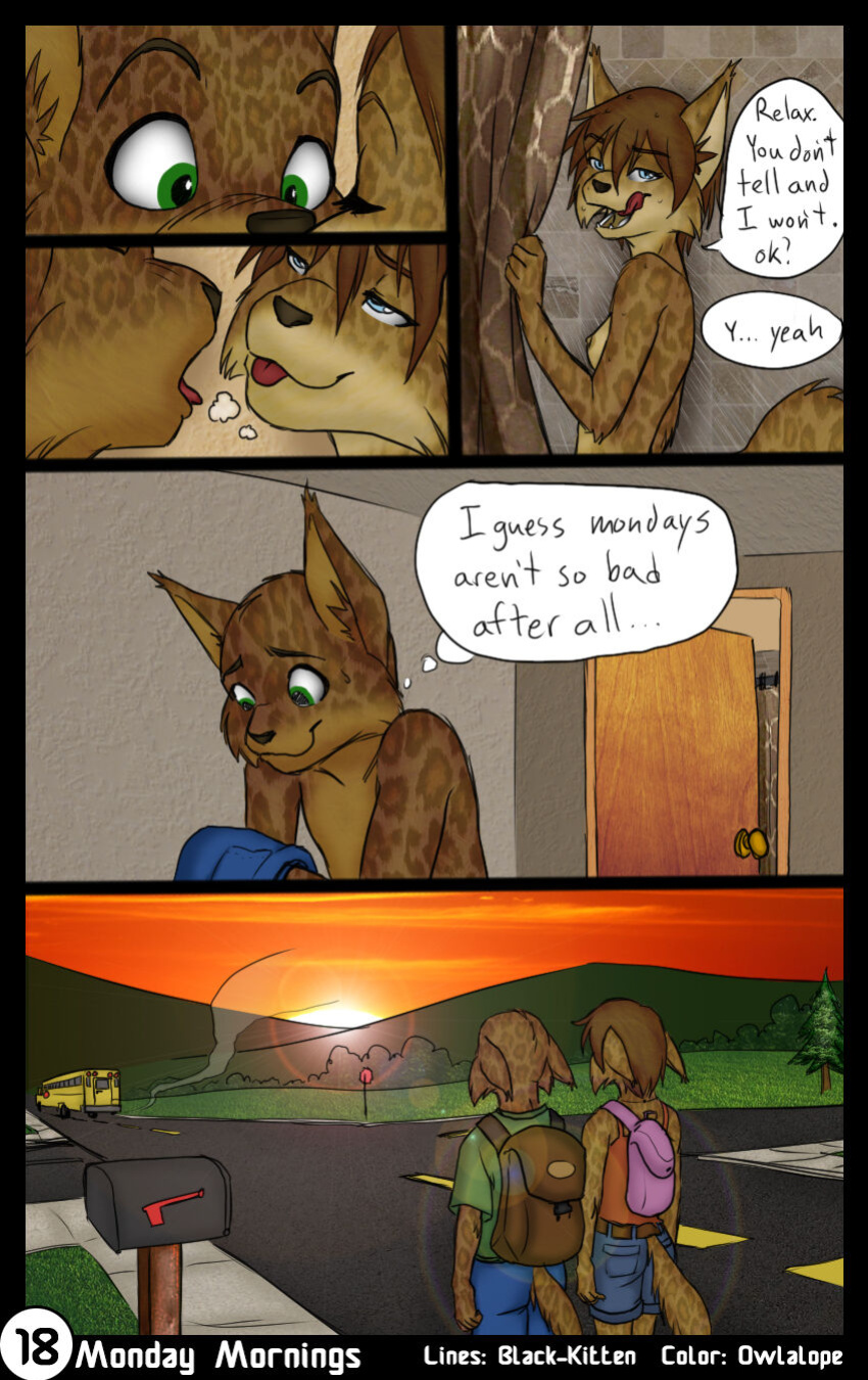 [Black-Kitten]Monday- Friday Mornings (+Extras)