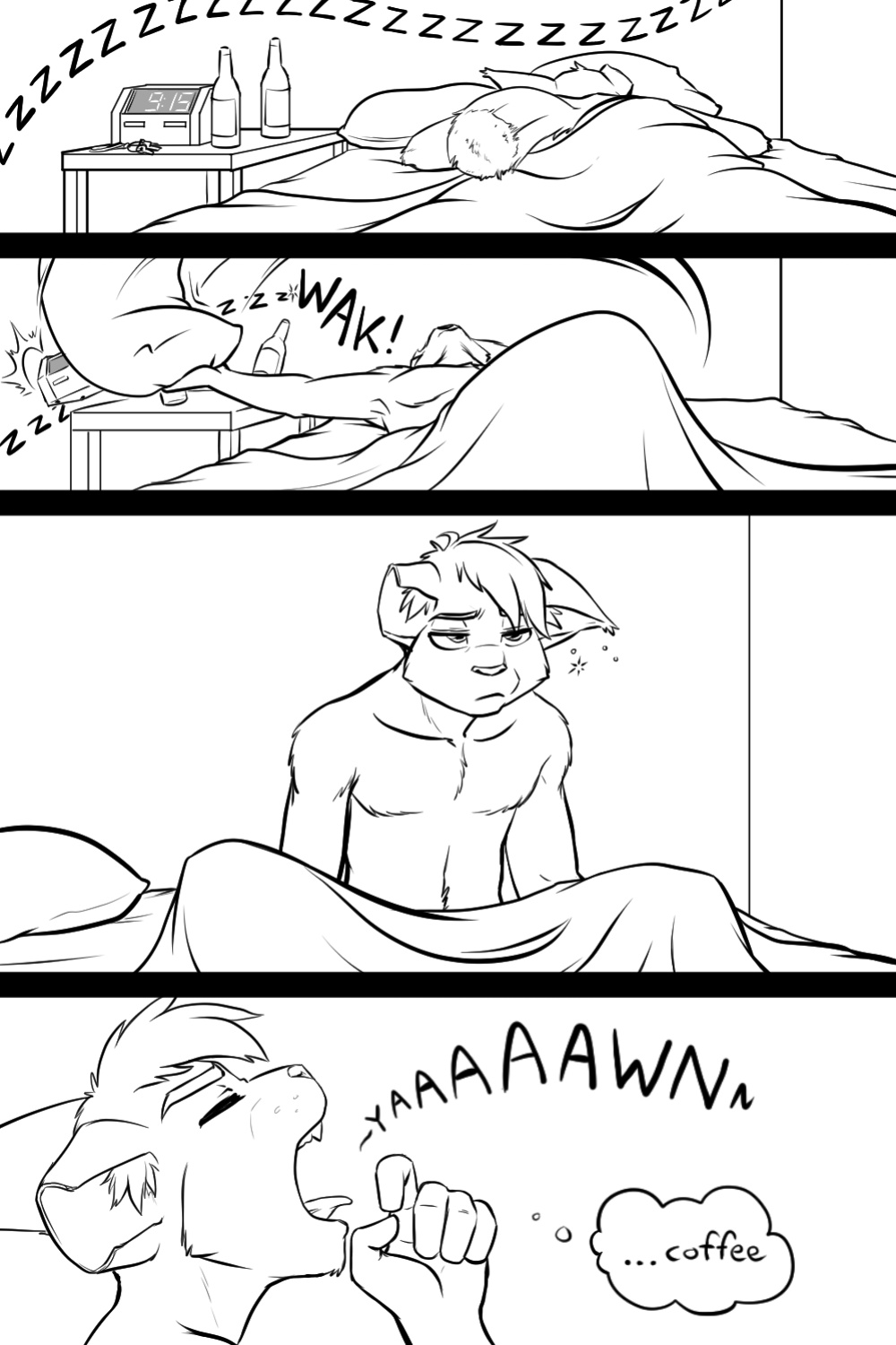 [Black-Kitten]Monday- Friday Mornings (+Extras)