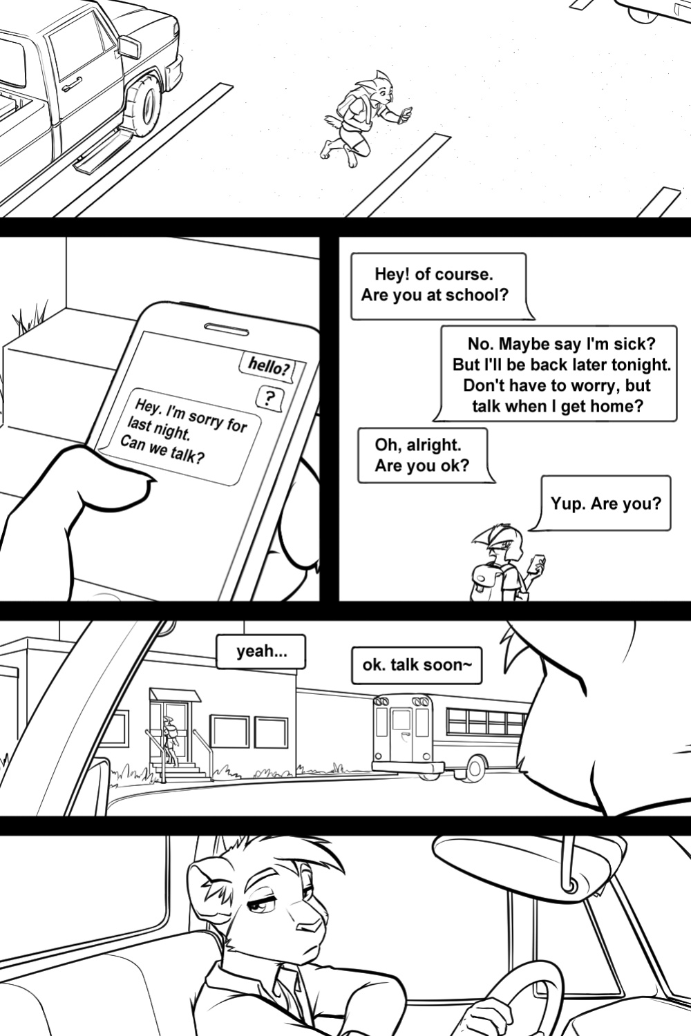 [Black-Kitten]Monday- Friday Mornings (+Extras)