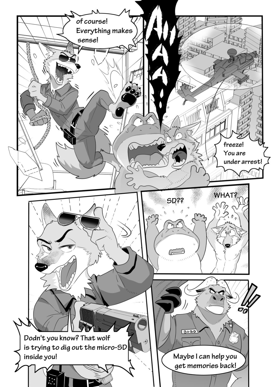 [Kuma Hachi] The "Bed" Guys (The Bad Guys, Zootopia)