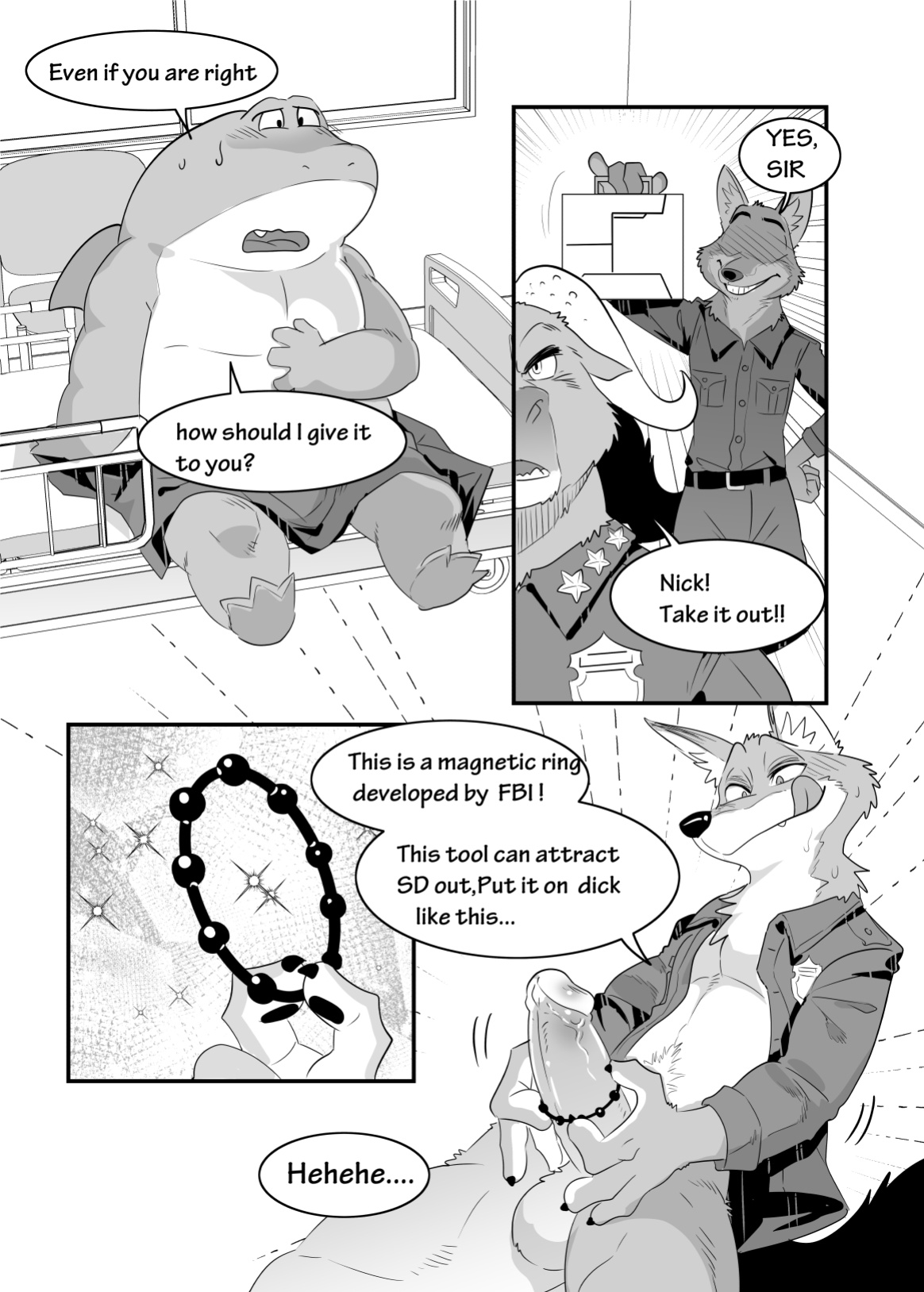 [Kuma Hachi] The "Bed" Guys (The Bad Guys, Zootopia)