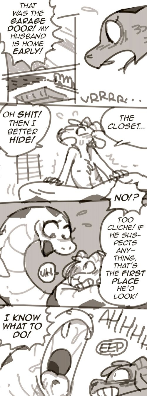 The Unfaithful Housesnake's Surprise