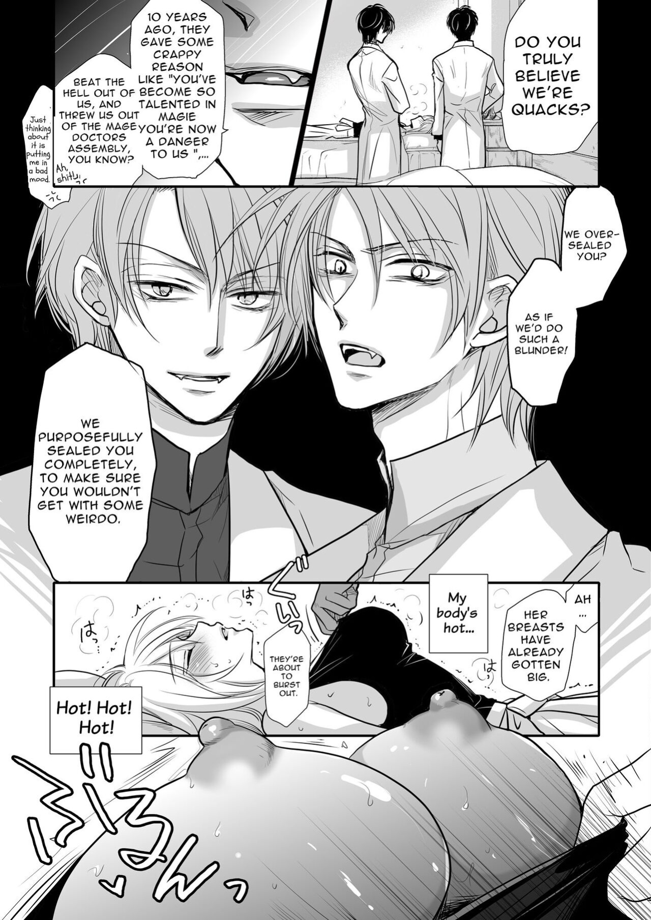 [ayafujii private circle (fujii aya)] Zwilling ~Twin Magic Doctors x Horny Bunny = Cunnilingus Corruption~