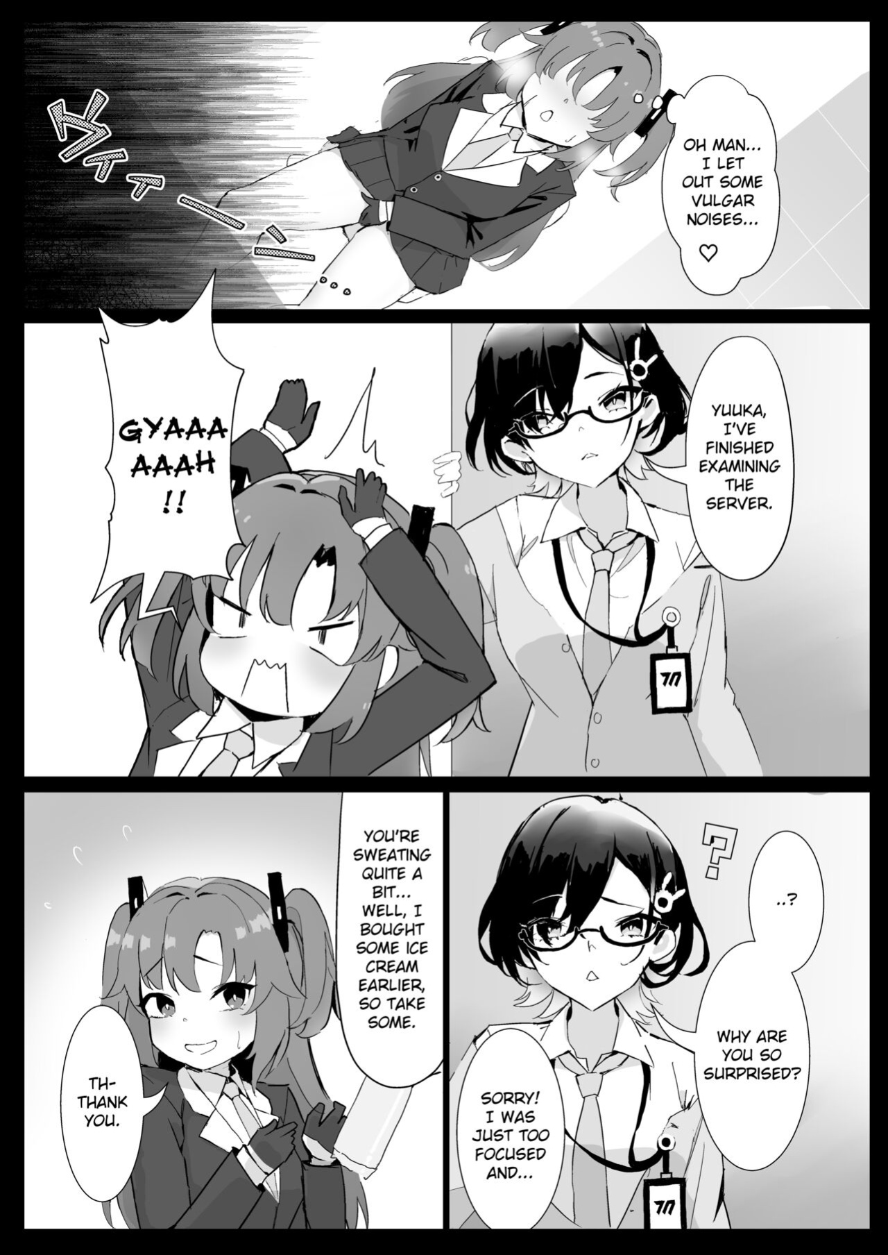 [Hoyhoy Colo] Seminar Kaikei wa Ecchi ga Shitai. Hatsujou Hen | Seminar's Treasurer Wants to Fuck. Estrus ver. (Blue Archive) [Douzo Lad Translations]