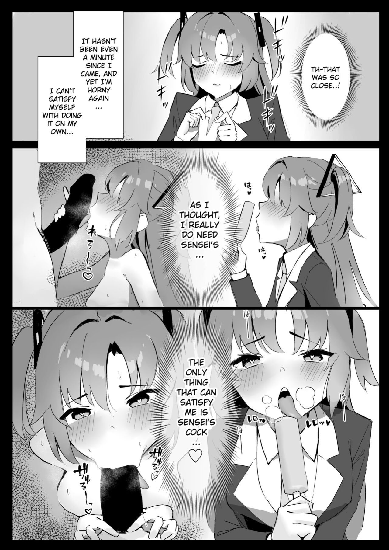 [Hoyhoy Colo] Seminar Kaikei wa Ecchi ga Shitai. Hatsujou Hen | Seminar's Treasurer Wants to Fuck. Estrus ver. (Blue Archive) [Douzo Lad Translations]