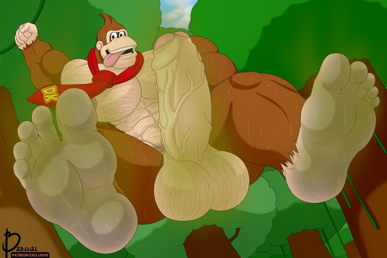 [Bayron (MrIsolet)] Second Feet Reward November 2021 - Donkey Kong (Complete Version) (Patreon)