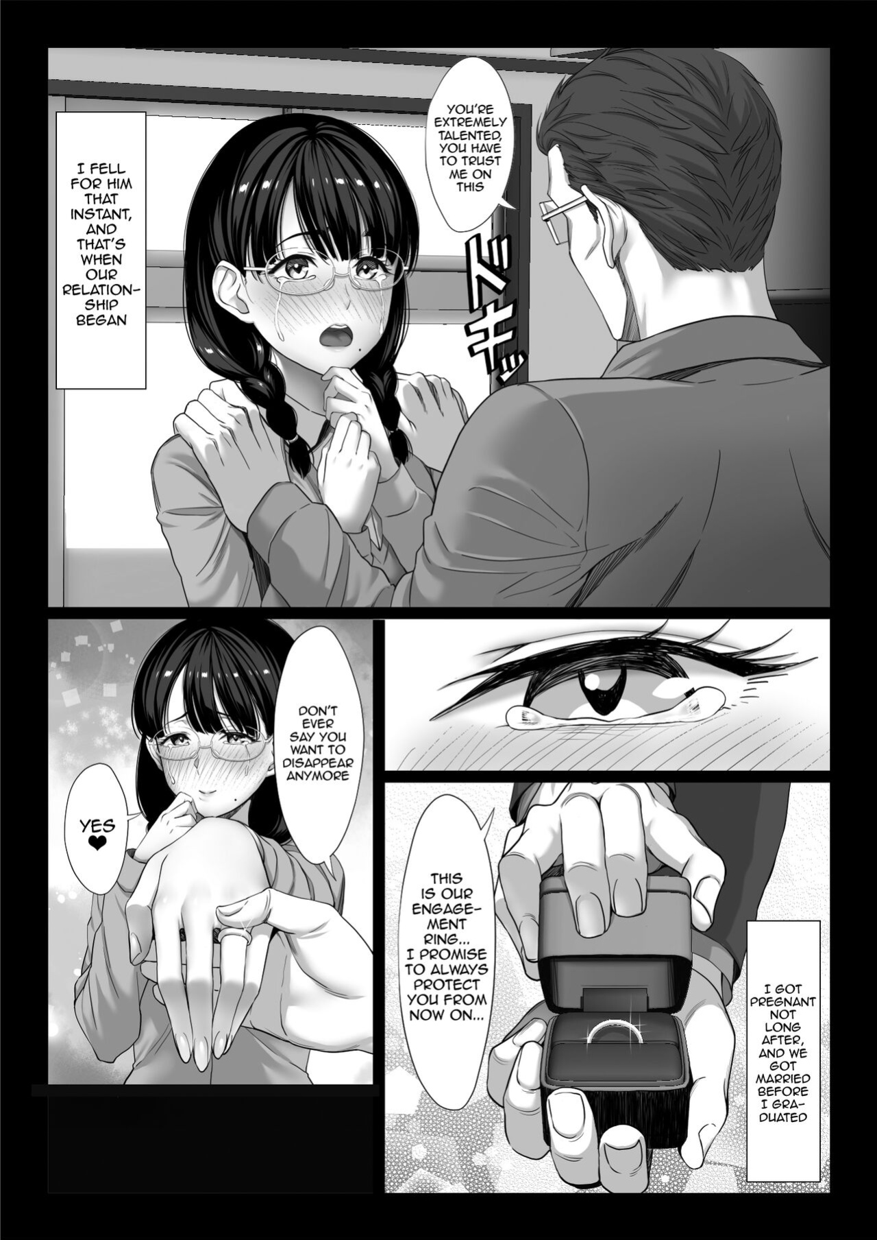 [Chinpan-bu (Chinpan)] Jimi na Hitozuma ga Toshishita Chinpo de Maso Ochi suru Hanashi | A Story About a Plain Wife Falling As a Masochist To a Dick