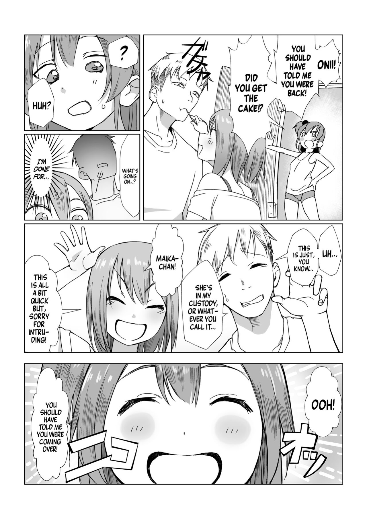 [Akabane Aomori] Ochinchin wa Cake ni Au!! | Cock Goes Great With Cake!! [A Cool Person]