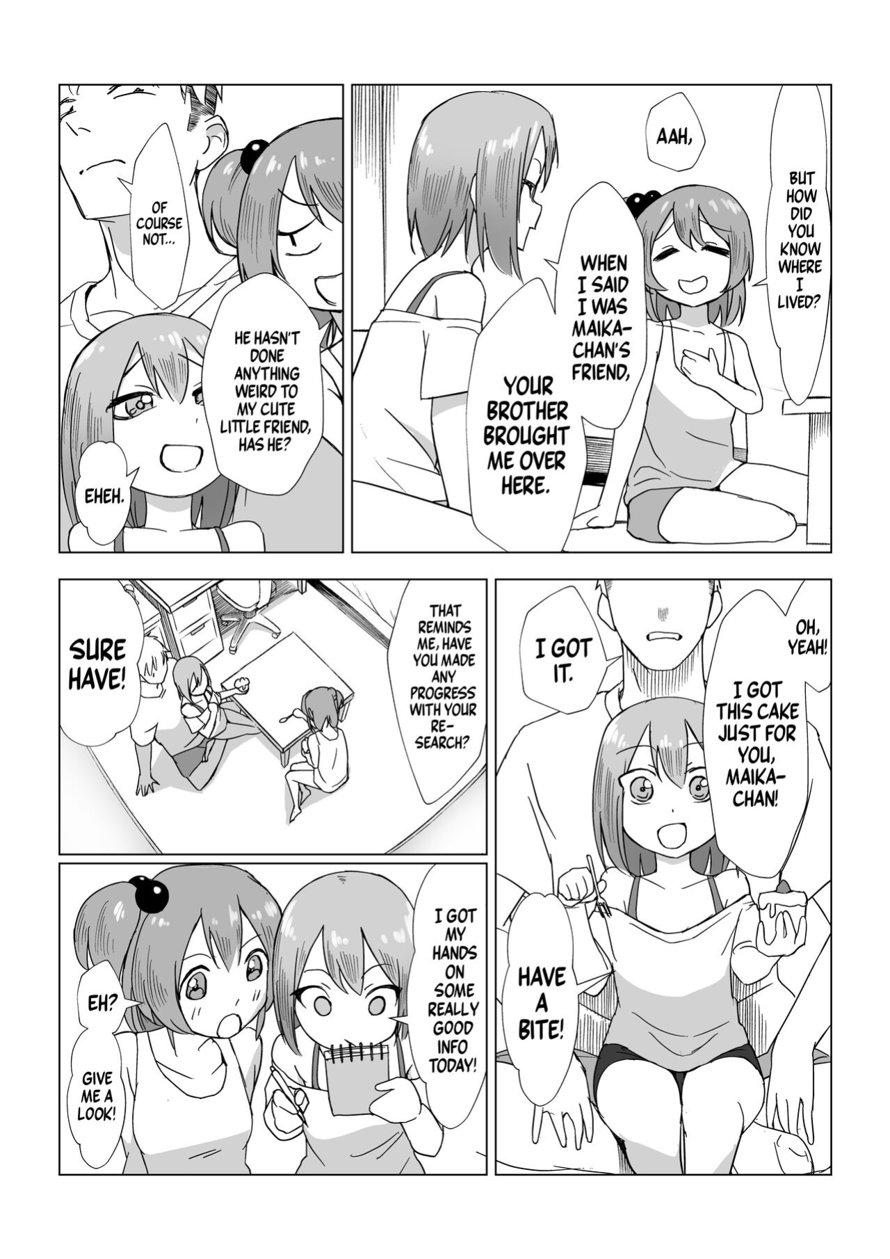 [Akabane Aomori] Ochinchin wa Cake ni Au!! | Cock Goes Great With Cake!! [A Cool Person]