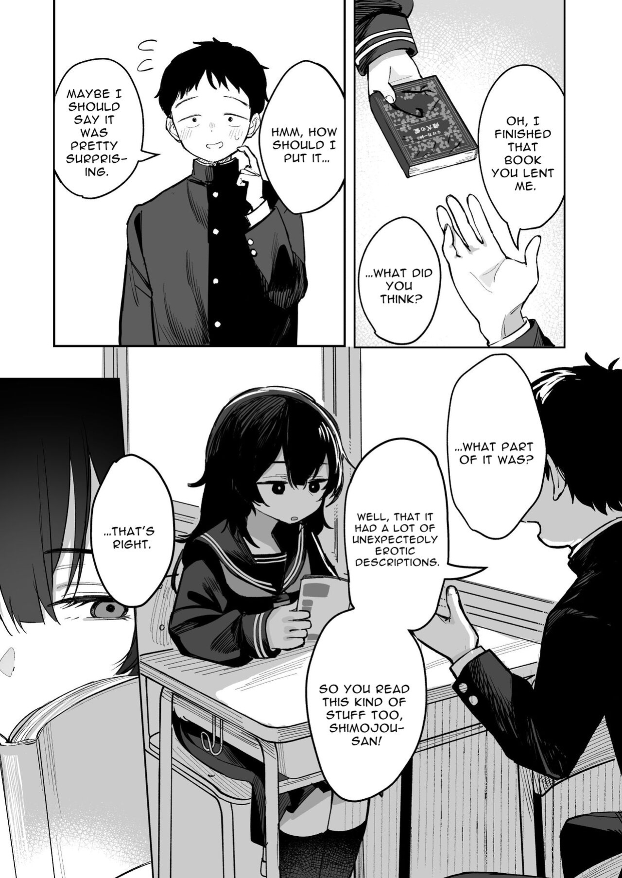 [Tori Salt (Nada Salt, Toriuchi)] Anoko wa Boku ga Suki ja Nai Boku dake ga Kizuiteta Hazu no Loli Kyonyuu Jimikei Bungaku Shoujo | She Doesn't Like Me ~ I thought I was the only one~ Plain Busty Bookworm Girl [Selcouth]