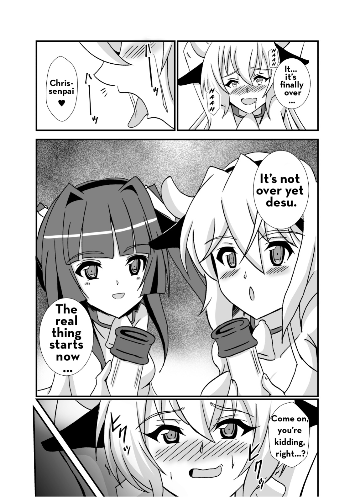 [Studio B9 (Isiyama Kosuke)] Kouhai-tachi ga Bakunyuu Senpai o Sakunyuu Choukyou Shitemita (Senki Zesshou Symphogear)