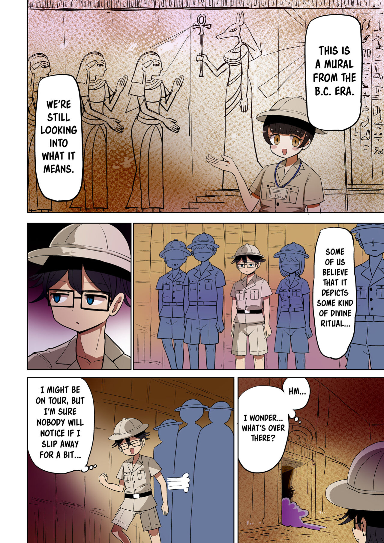 [Murasaki Nyanko Bar (Vae)] Pharaoh's Curse (Chabatake Vae no TS Tanpenshuu 4)