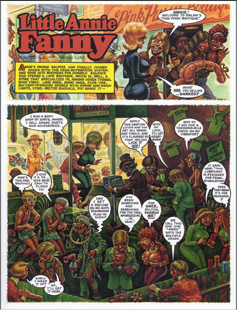 Playboy´s Little Annie Fanny Vol.2 1970-1988, Harvey Kurtzman-Will Elder