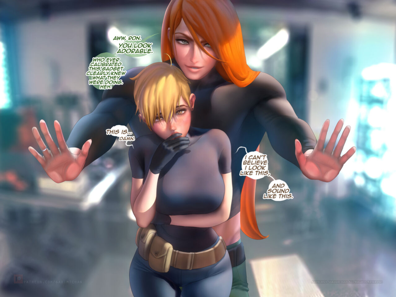 [sakimichan] Kim’s New Gadget