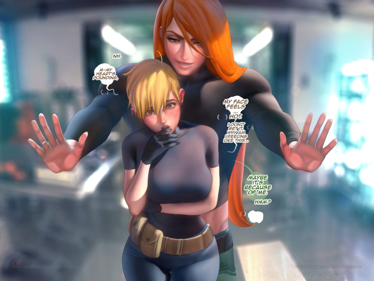 [sakimichan] Kim’s New Gadget