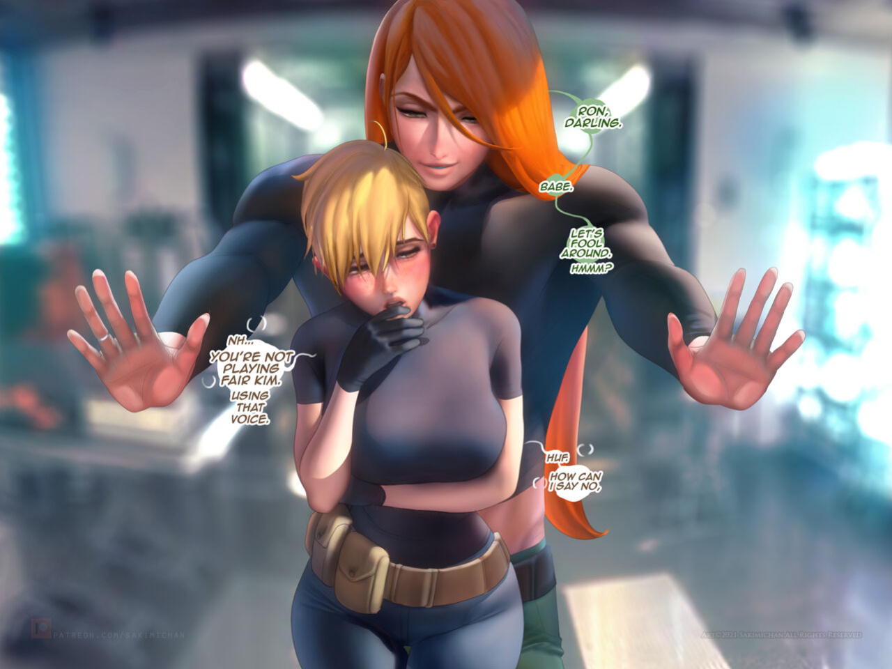 [sakimichan] Kim’s New Gadget