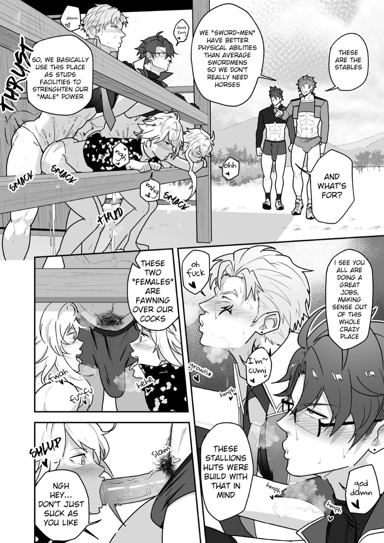 [PULIN Nabe (kakenari)] TOARU OSU DANSHI - A CERTAIN MANLY GUY [ENG]