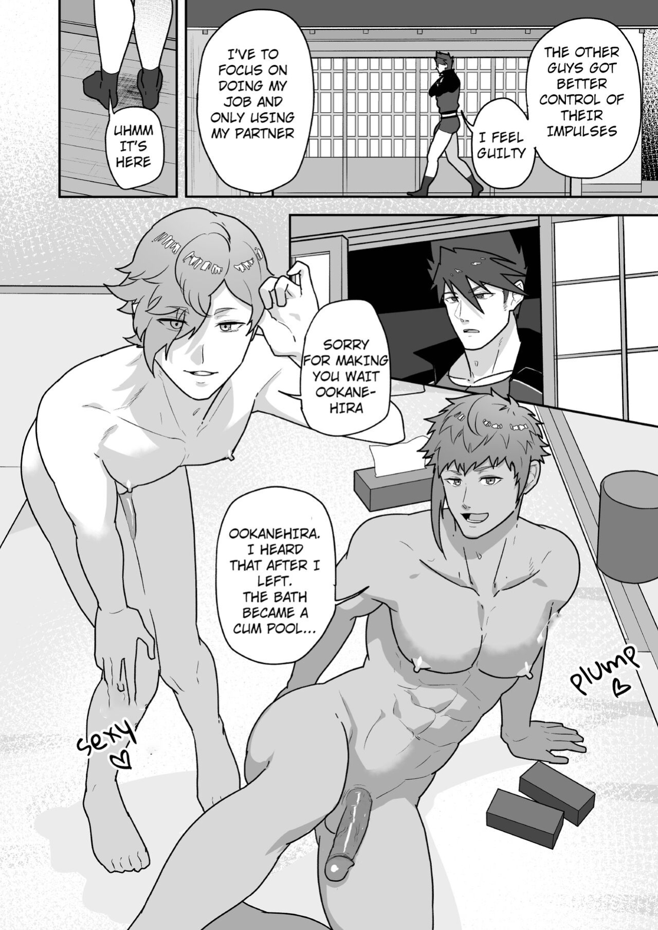 [PULIN Nabe (kakenari)] TOARU OSU DANSHI - A CERTAIN MANLY GUY [ENG]