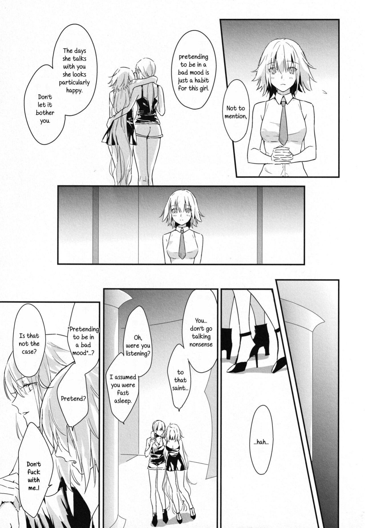 (C100) [Kindou Shoujo (nipi)] Artoria Alter x Jeanne Alter Sairokushuu (Fate/Grand Order) [SDTLs]