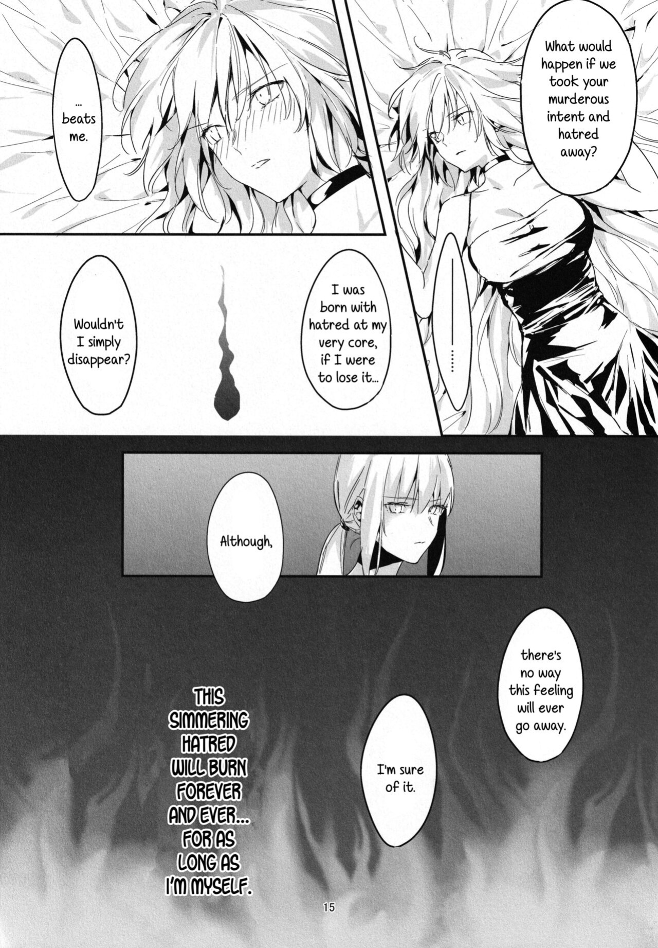 (C100) [Kindou Shoujo (nipi)] Artoria Alter x Jeanne Alter Sairokushuu (Fate/Grand Order) [SDTLs]