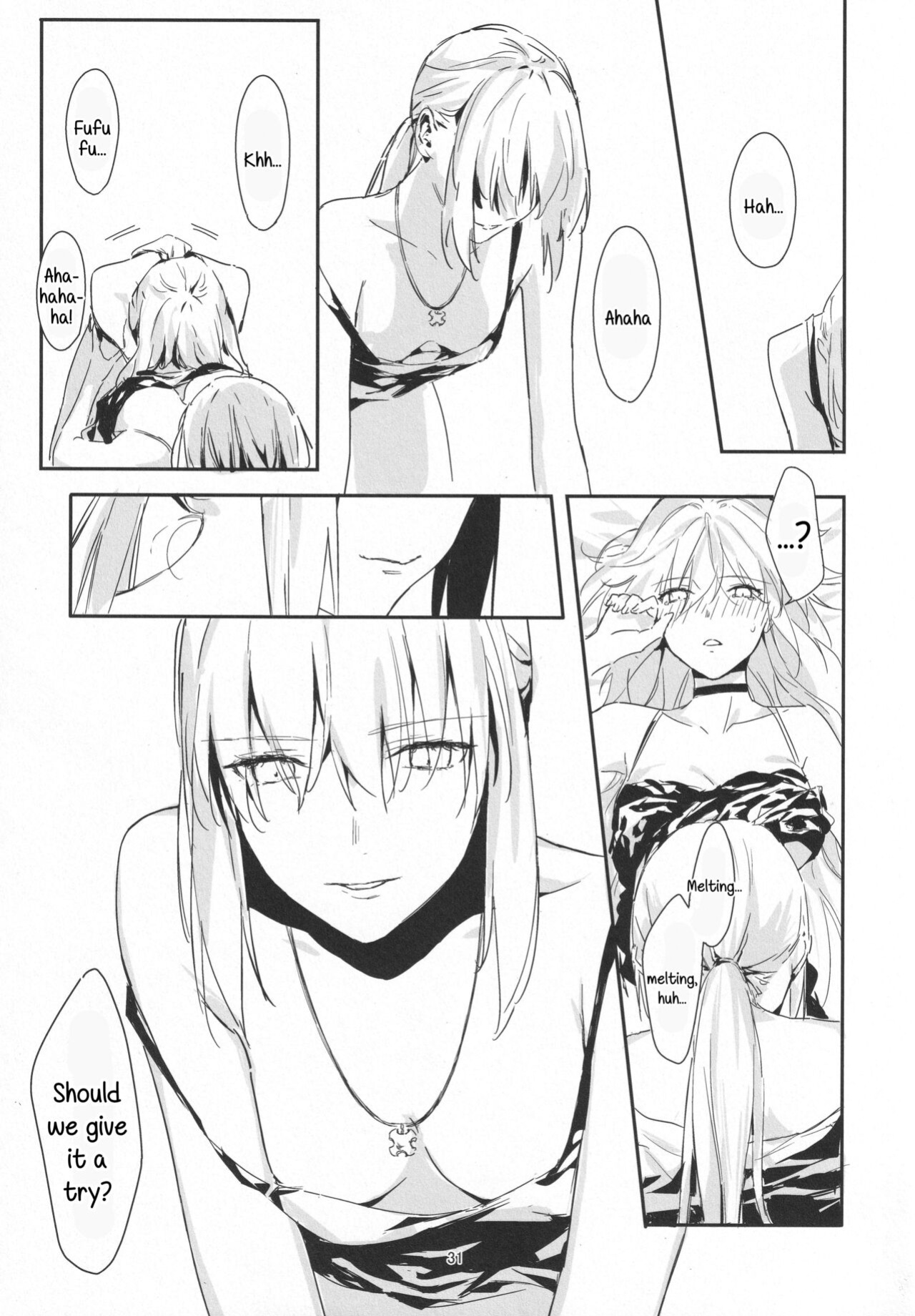 (C100) [Kindou Shoujo (nipi)] Artoria Alter x Jeanne Alter Sairokushuu (Fate/Grand Order) [SDTLs]