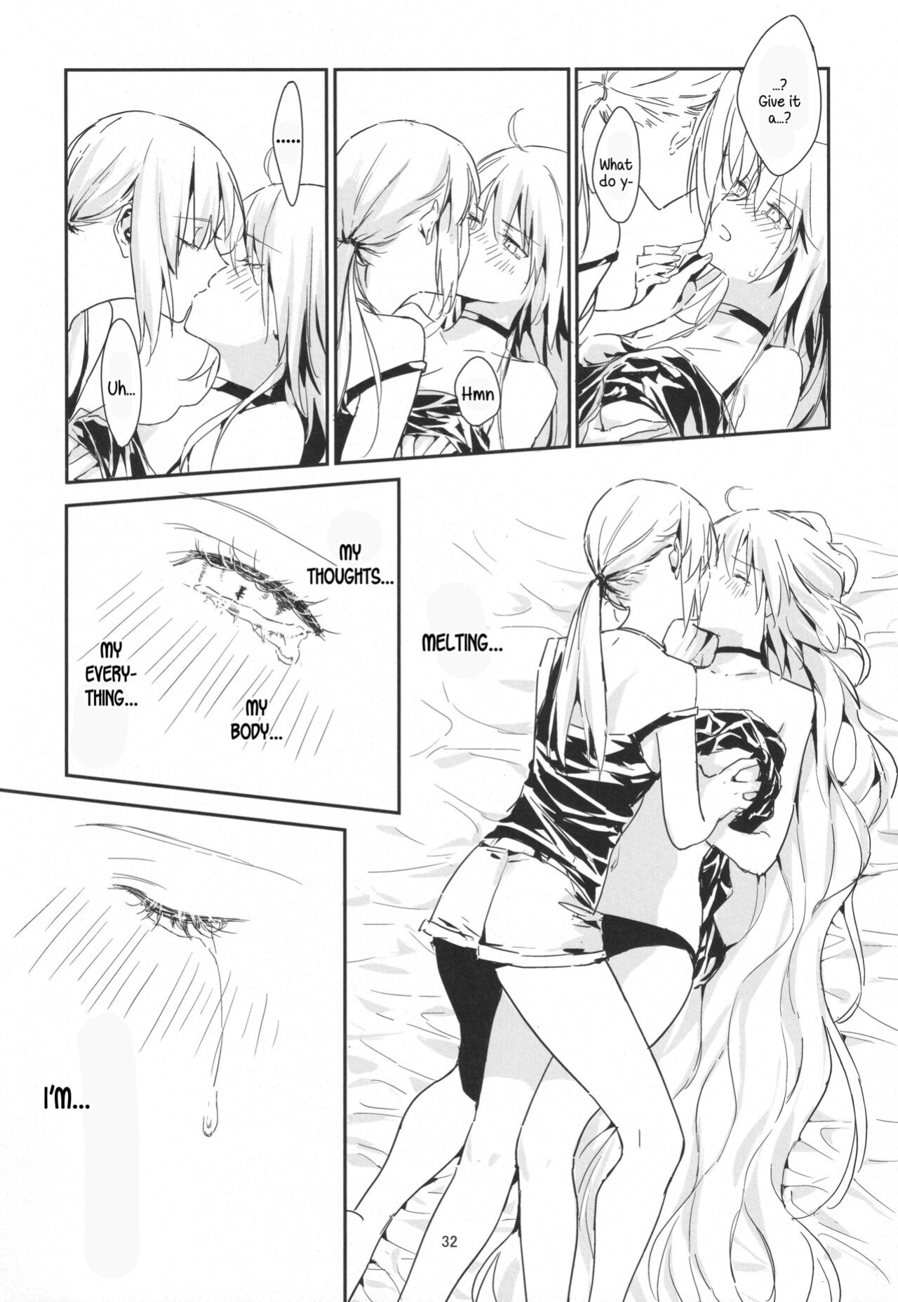 (C100) [Kindou Shoujo (nipi)] Artoria Alter x Jeanne Alter Sairokushuu (Fate/Grand Order) [SDTLs]