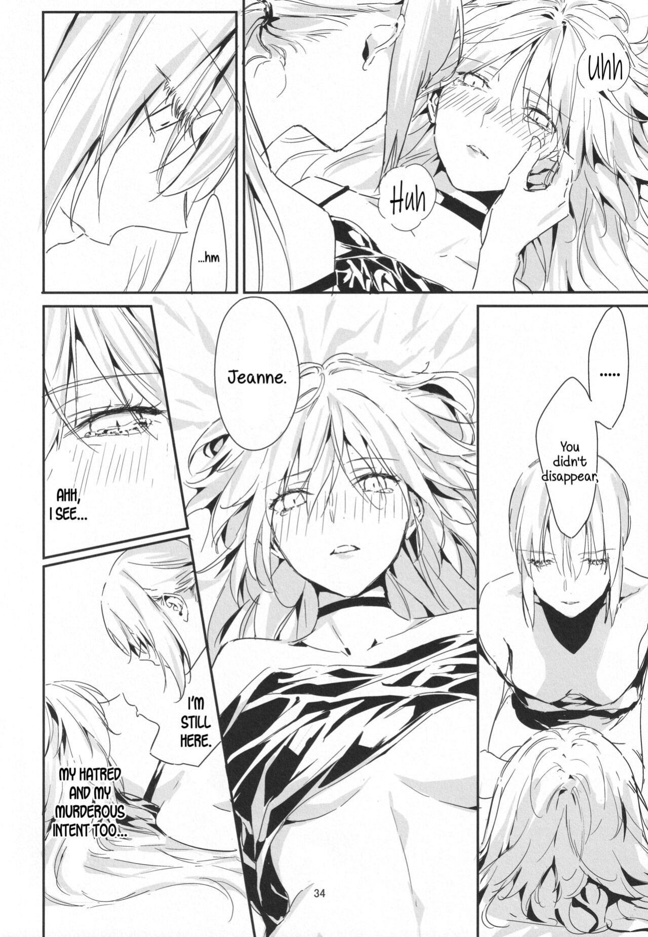 (C100) [Kindou Shoujo (nipi)] Artoria Alter x Jeanne Alter Sairokushuu (Fate/Grand Order) [SDTLs]