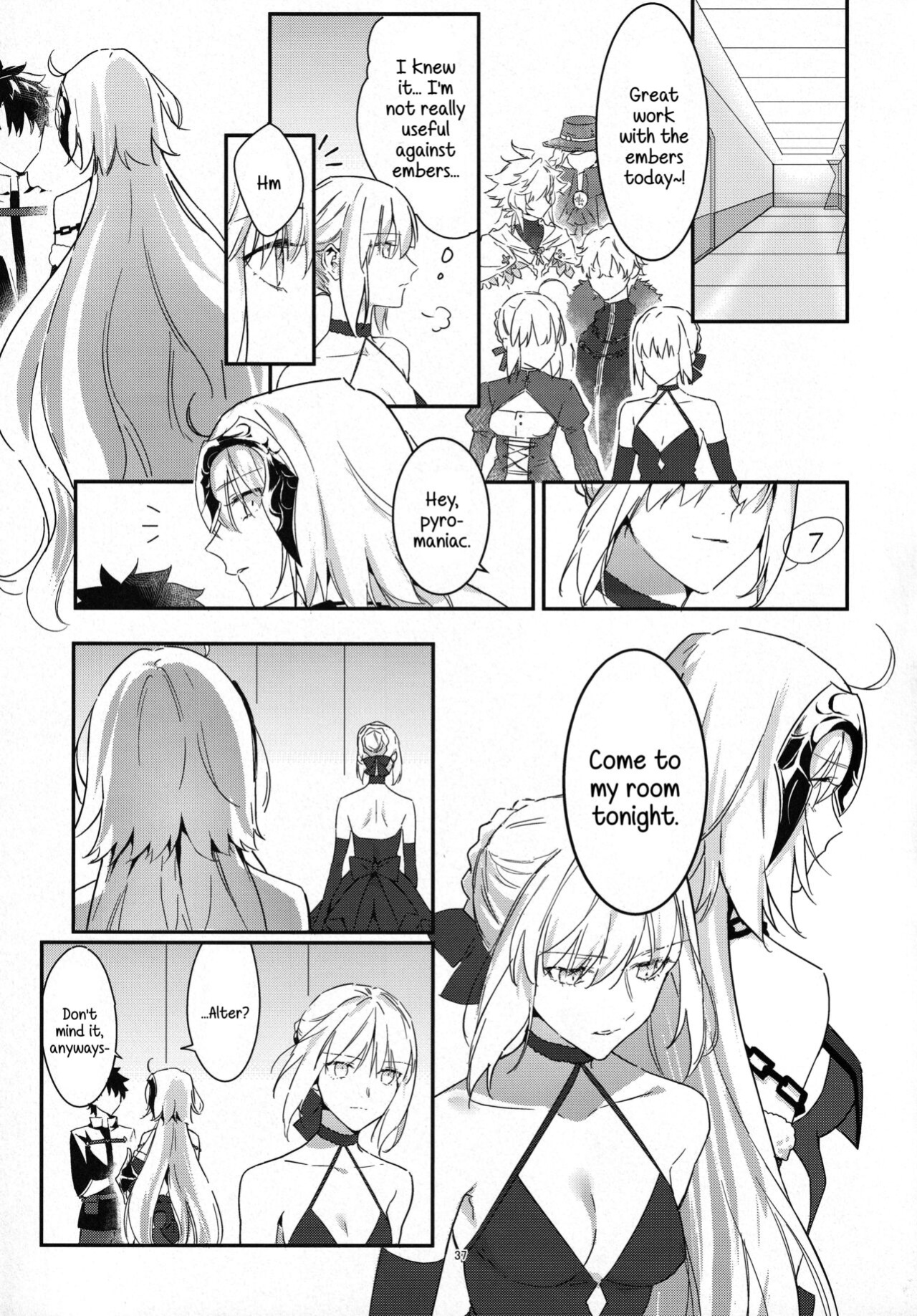 (C100) [Kindou Shoujo (nipi)] Artoria Alter x Jeanne Alter Sairokushuu (Fate/Grand Order) [SDTLs]