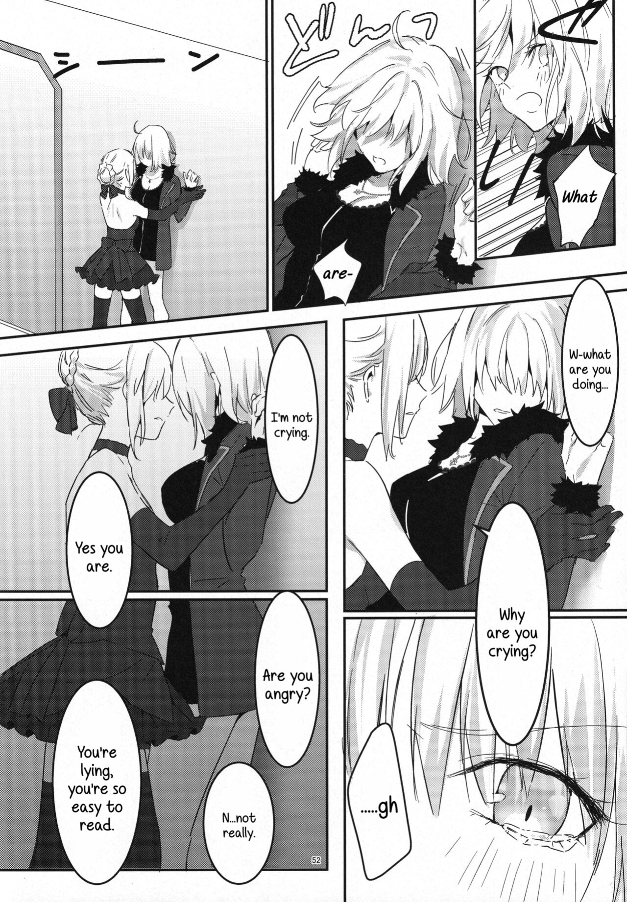 (C100) [Kindou Shoujo (nipi)] Artoria Alter x Jeanne Alter Sairokushuu (Fate/Grand Order) [SDTLs]