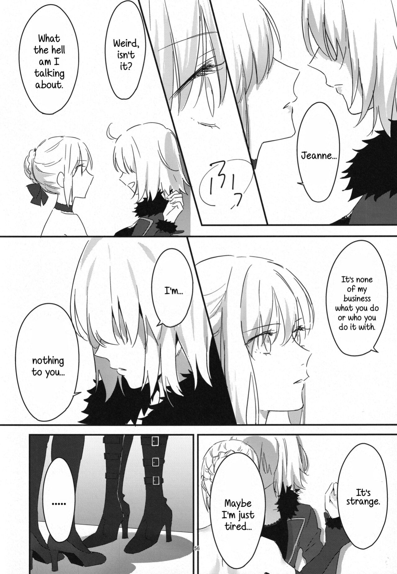 (C100) [Kindou Shoujo (nipi)] Artoria Alter x Jeanne Alter Sairokushuu (Fate/Grand Order) [SDTLs]