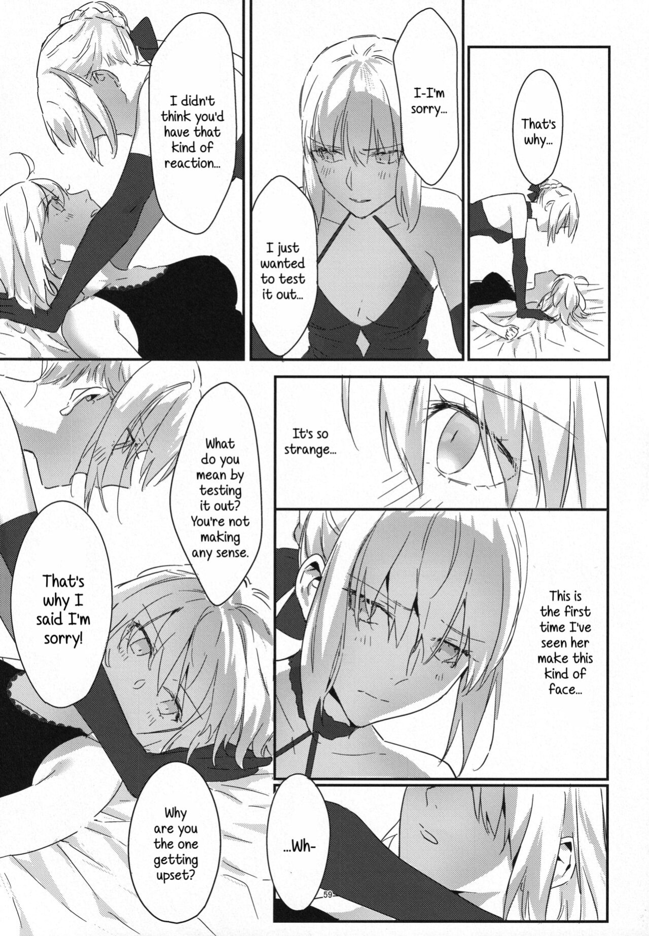 (C100) [Kindou Shoujo (nipi)] Artoria Alter x Jeanne Alter Sairokushuu (Fate/Grand Order) [SDTLs]