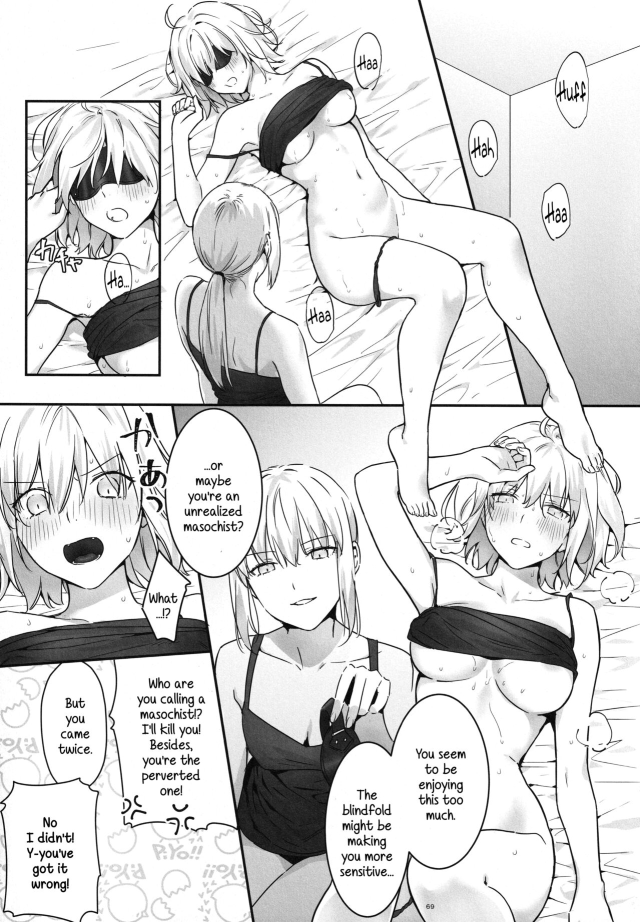 (C100) [Kindou Shoujo (nipi)] Artoria Alter x Jeanne Alter Sairokushuu (Fate/Grand Order) [SDTLs]