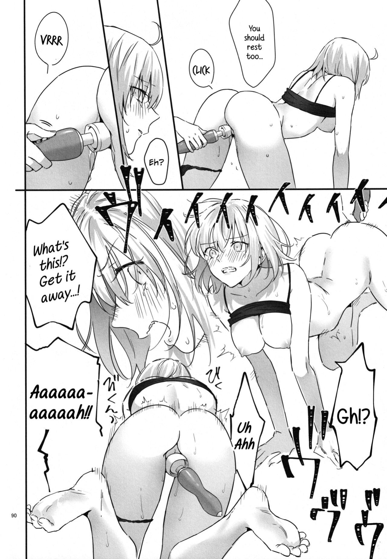 (C100) [Kindou Shoujo (nipi)] Artoria Alter x Jeanne Alter Sairokushuu (Fate/Grand Order) [SDTLs]