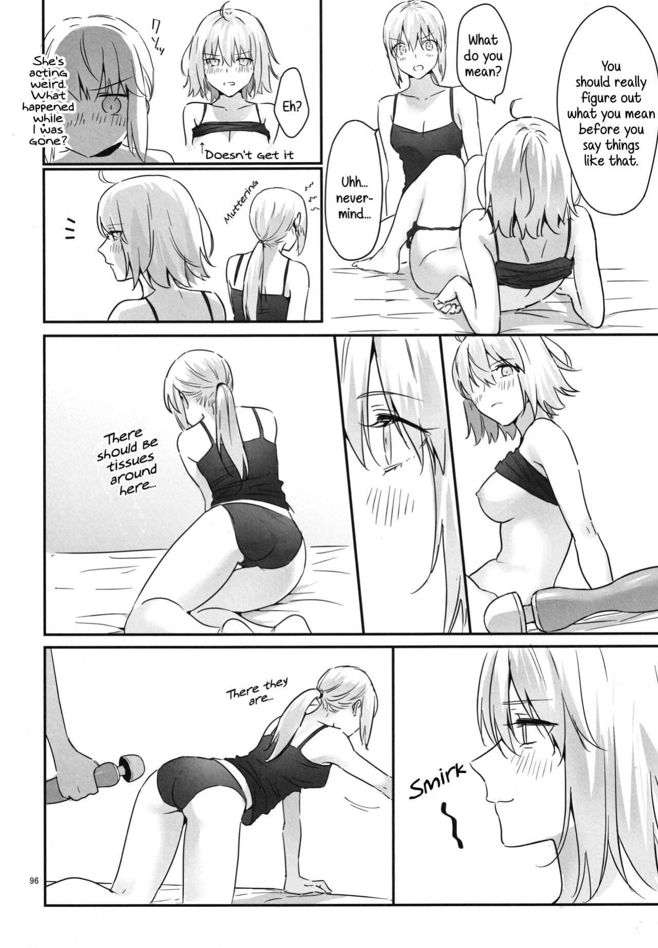 (C100) [Kindou Shoujo (nipi)] Artoria Alter x Jeanne Alter Sairokushuu (Fate/Grand Order) [SDTLs]