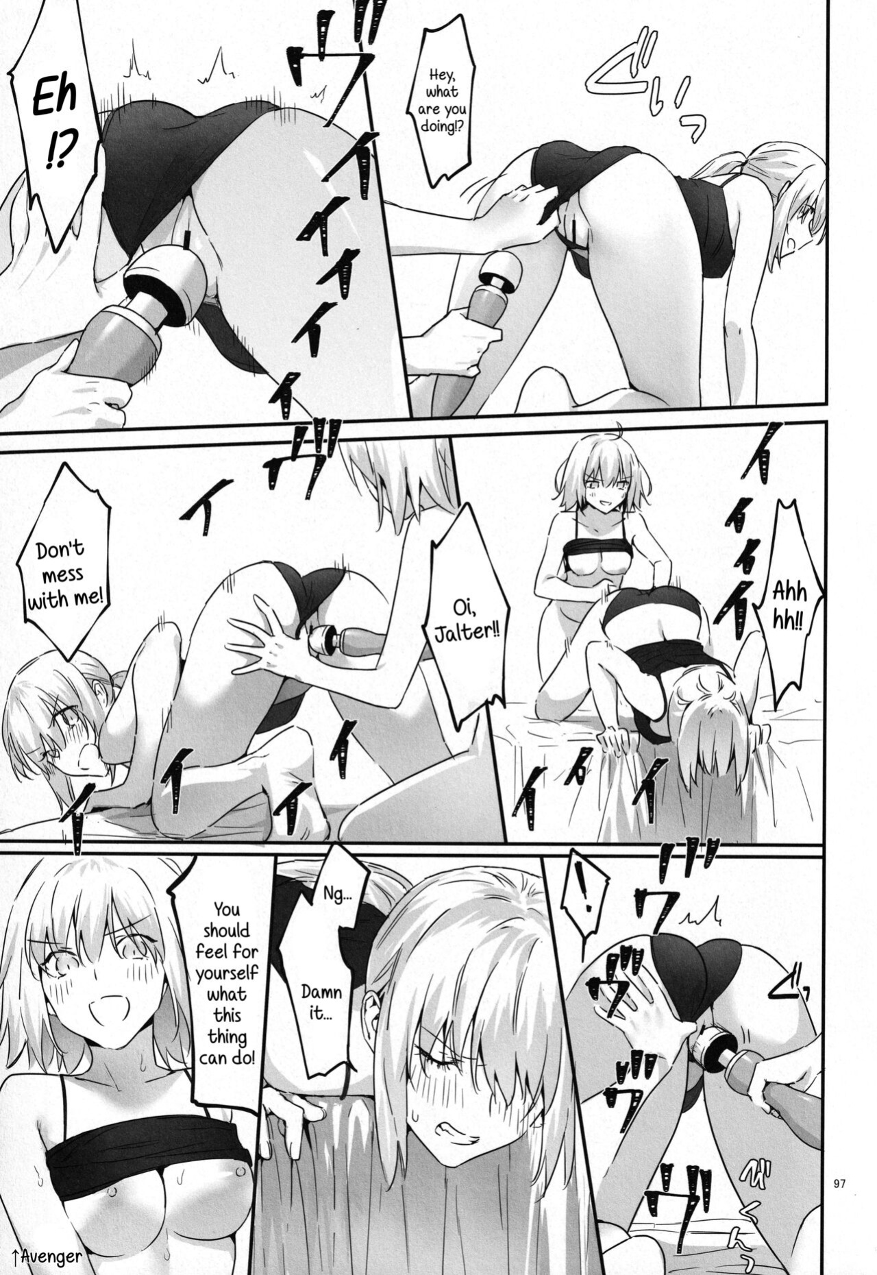 (C100) [Kindou Shoujo (nipi)] Artoria Alter x Jeanne Alter Sairokushuu (Fate/Grand Order) [SDTLs]