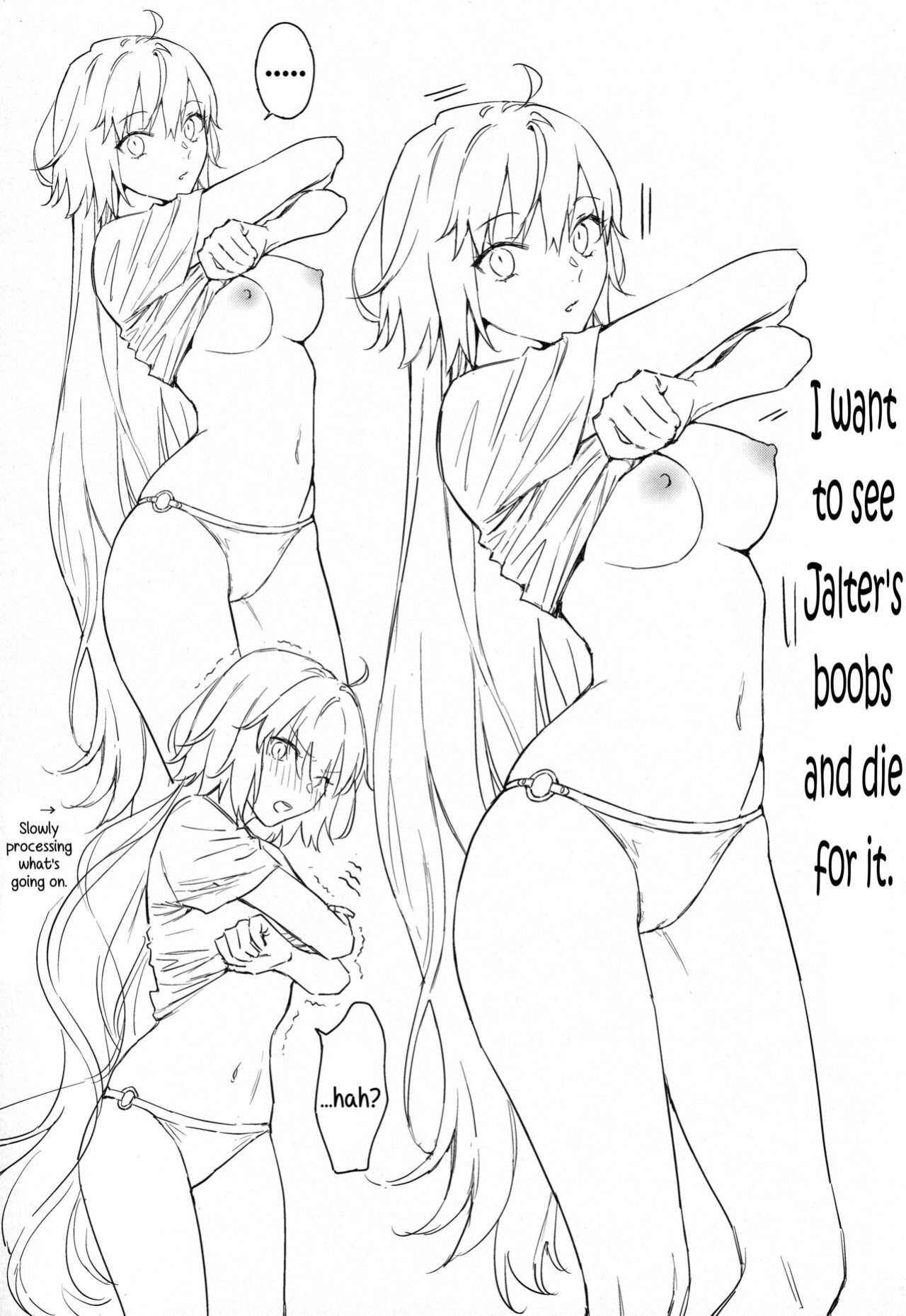 (C100) [Kindou Shoujo (nipi)] Artoria Alter x Jeanne Alter Sairokushuu (Fate/Grand Order) [SDTLs]