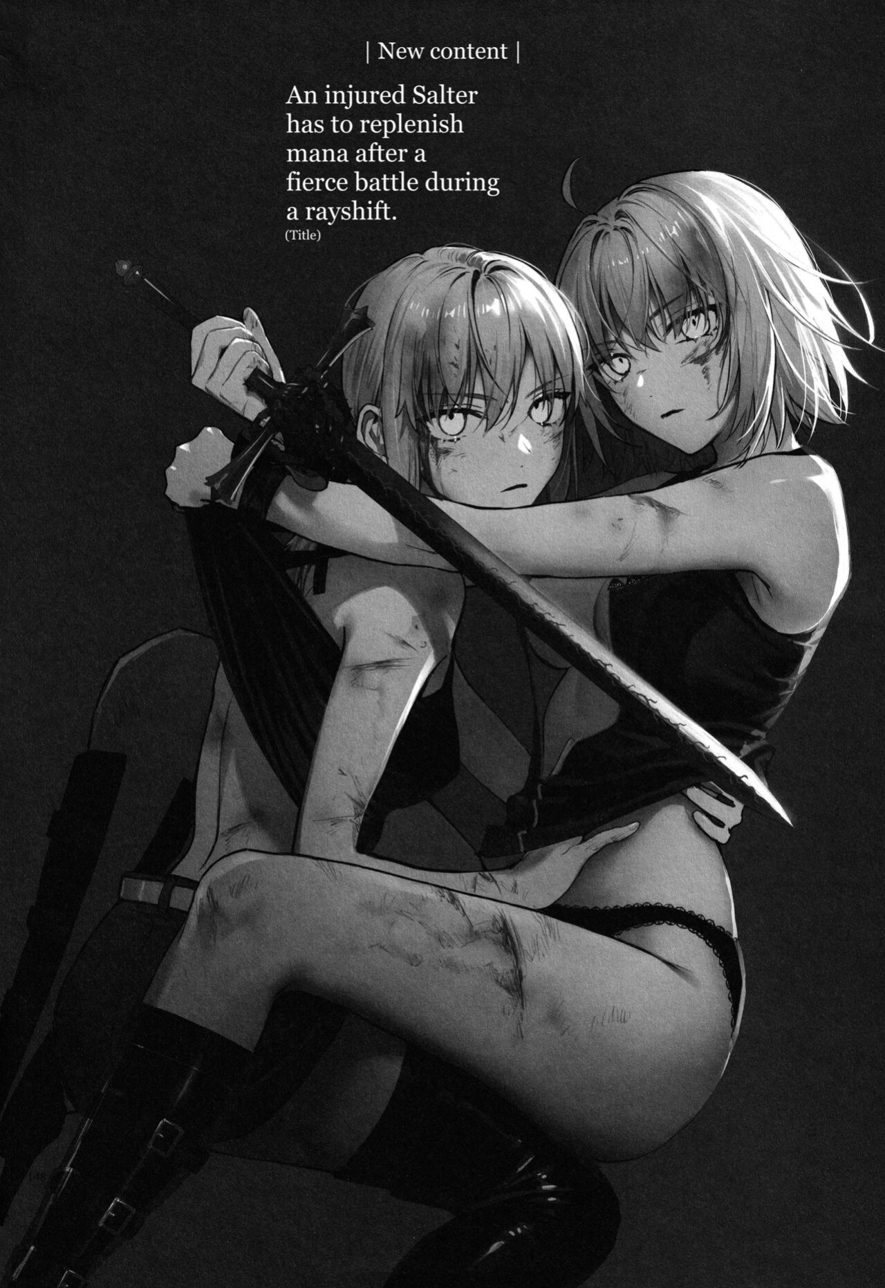 (C100) [Kindou Shoujo (nipi)] Artoria Alter x Jeanne Alter Sairokushuu (Fate/Grand Order) [SDTLs]